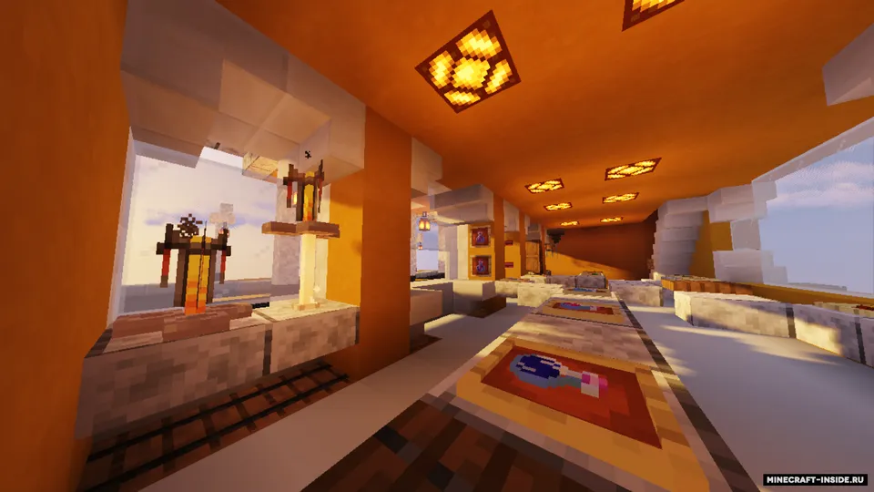 Besh me'morchilik uslubi — Minecraft xarita, rasm 3