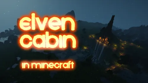 Minecraftdagi elflar uyi — Minecraft xarita, rasm 1