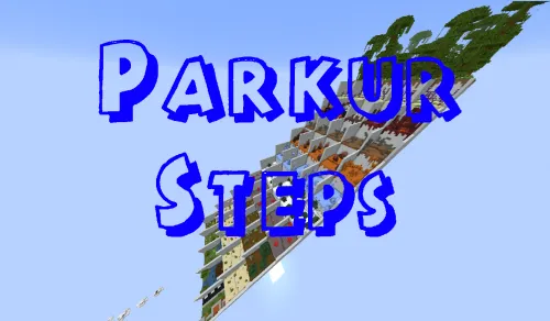 Parkour Steps — Minecraft xarita, rasm 1
