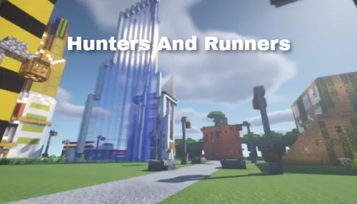 Hunters And Runners — Minecraft xarita, rasm 1