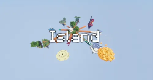 Island — Minecraft xarita, rasm 1