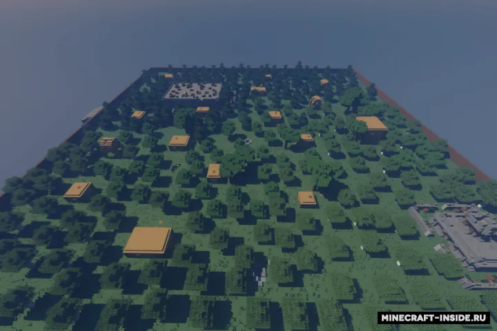 Zombie BattleRoyale — Minecraft xarita, rasm 2
