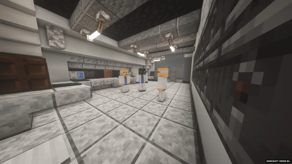 Half Life - 1 (c1a0) — Minecraft xarita, rasm 4