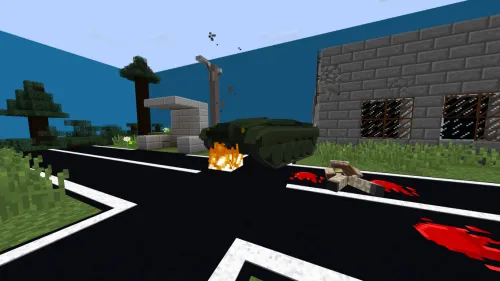 Zombi Apokalipsisi: 1-qism — Minecraft xarita, rasm 1