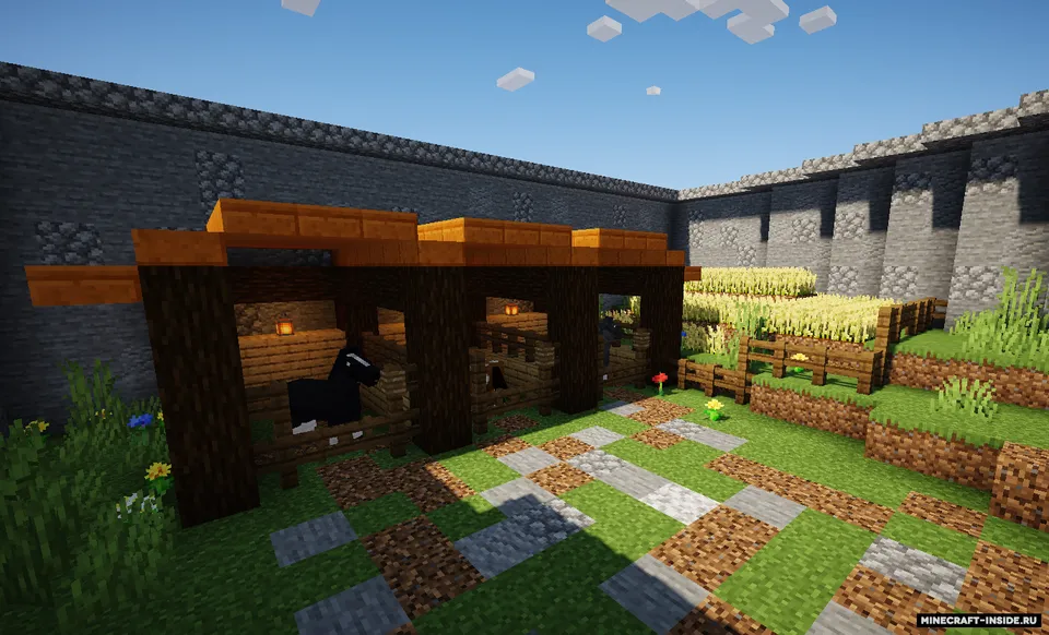 Suv bo'yidagi qasr — Minecraft xarita, rasm 2