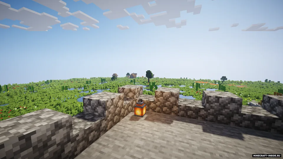 Suv bo'yidagi qasr — Minecraft xarita, rasm 4