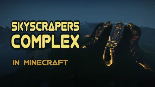 Minecraftdagi osmono'par bino — Minecraft xarita, rasm 1