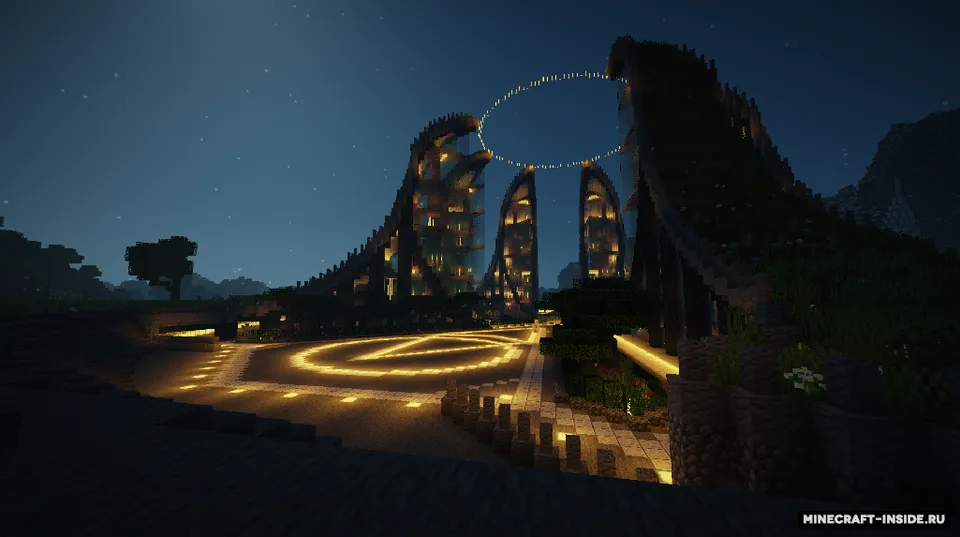 Minecraftdagi osmono'par bino — Minecraft xarita, rasm 3