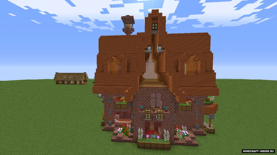 Uch uy — Minecraft xarita, rasm 5
