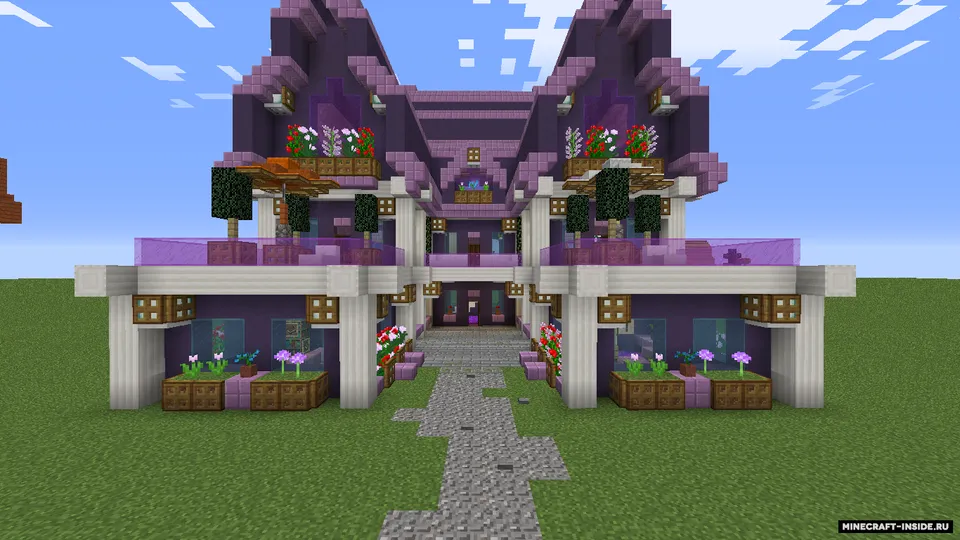 Uch uy — Minecraft xarita, rasm 8