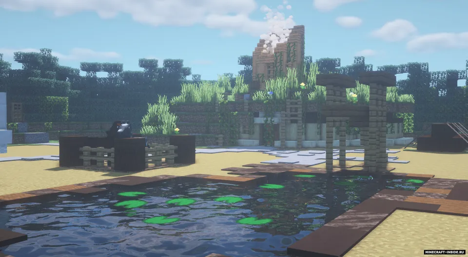 Shrek va uning botqog'i — Minecraft xarita, rasm 2