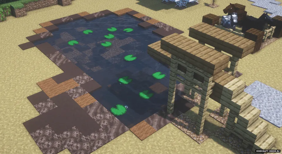 Shrek va uning botqog'i — Minecraft xarita, rasm 4