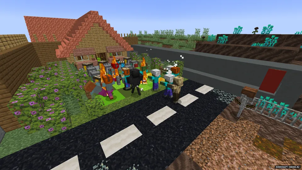 Plants vs Zombie: minecraft edition — Minecraft xarita, rasm 2