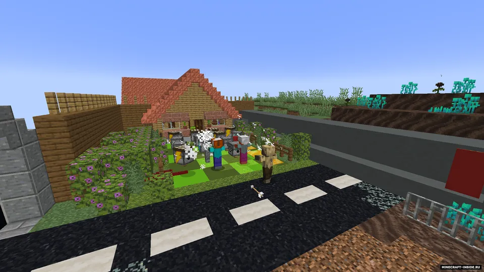 Plants vs Zombie: minecraft edition — Minecraft xarita, rasm 3