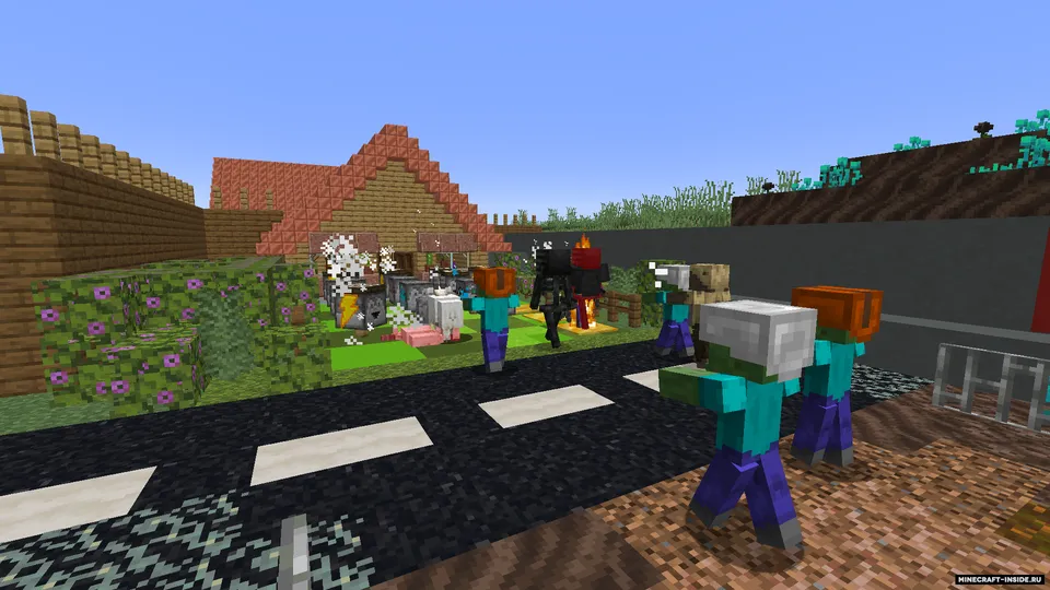 Plants vs Zombie: minecraft edition — Minecraft xarita, rasm 6