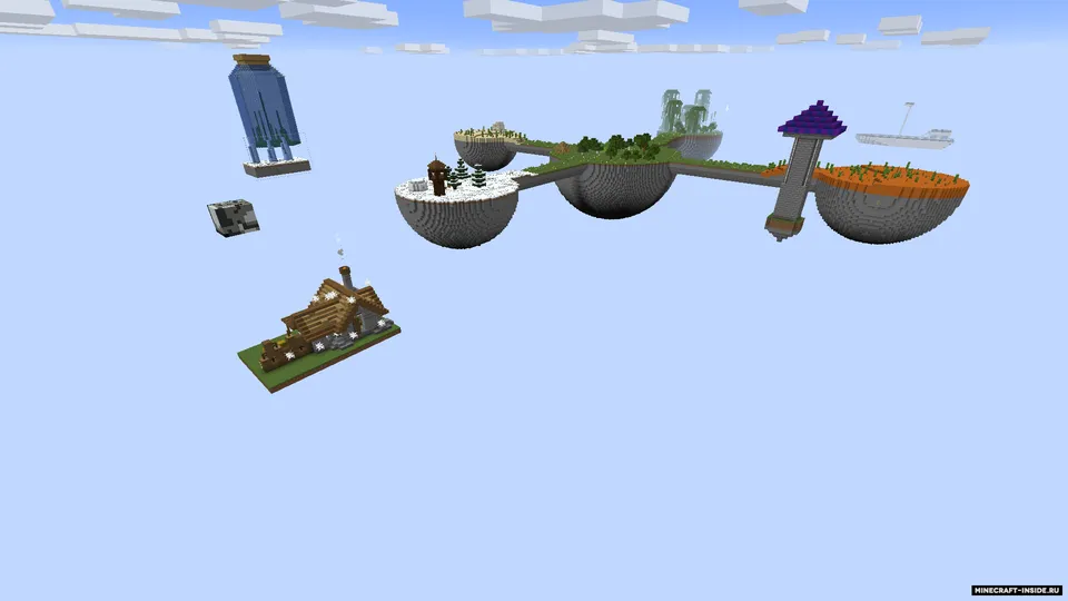 Uchuvchi orol — Minecraft xarita, rasm 3