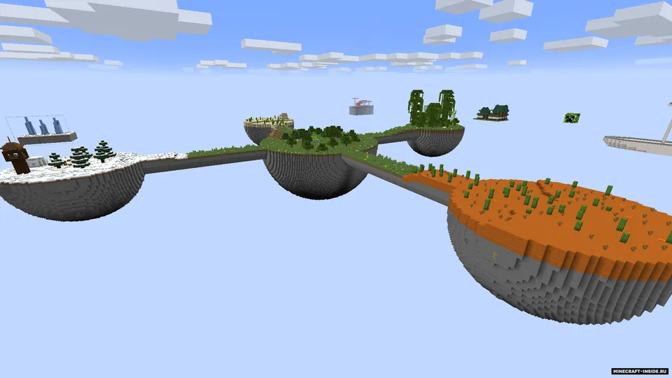Uchuvchi orol — Minecraft xarita, rasm 4