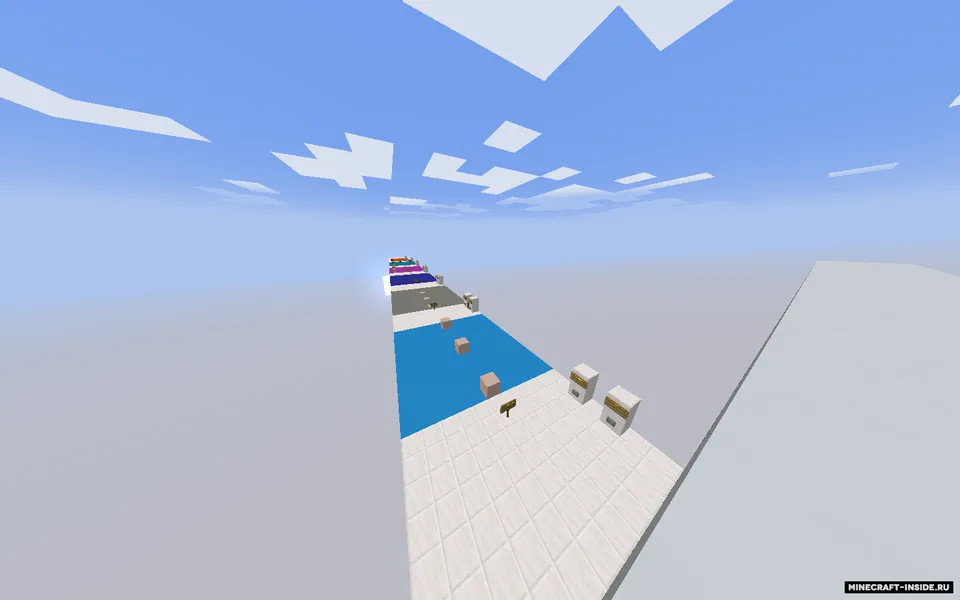 Training parkour — Minecraft xarita, rasm 2