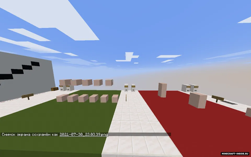 Training parkour — Minecraft xarita, rasm 3