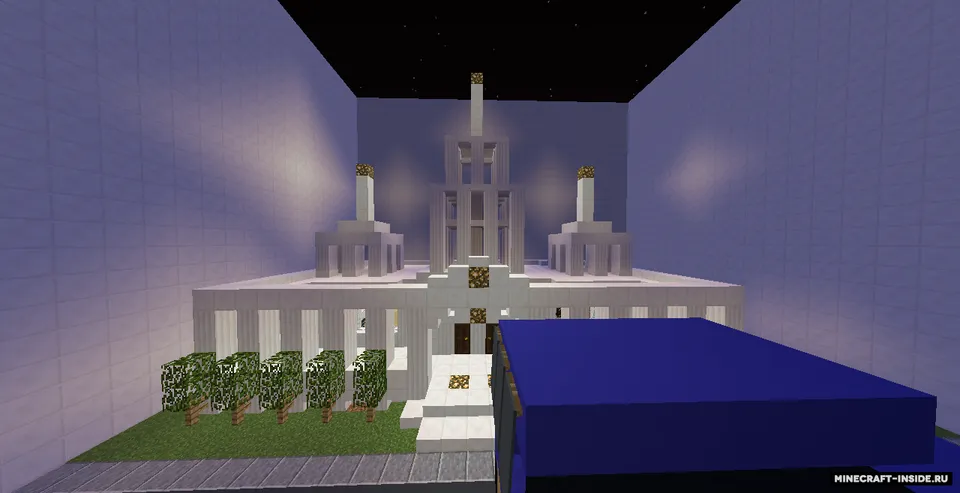 Besh bosqichda tugmani top — Minecraft xarita, rasm 2