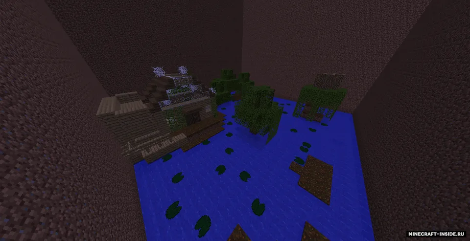 Besh bosqichda tugmani top — Minecraft xarita, rasm 3