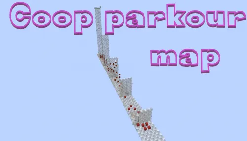 Coop parkour map — Minecraft xarita, rasm 1