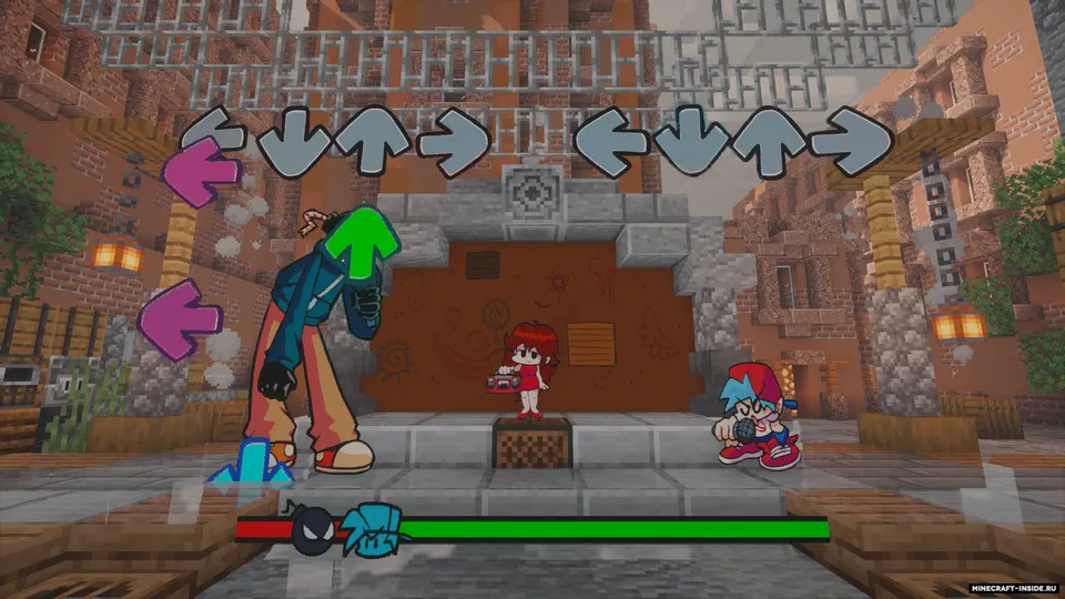 Friday Night Funkin' vs Whitty — Minecraft xarita, rasm 2