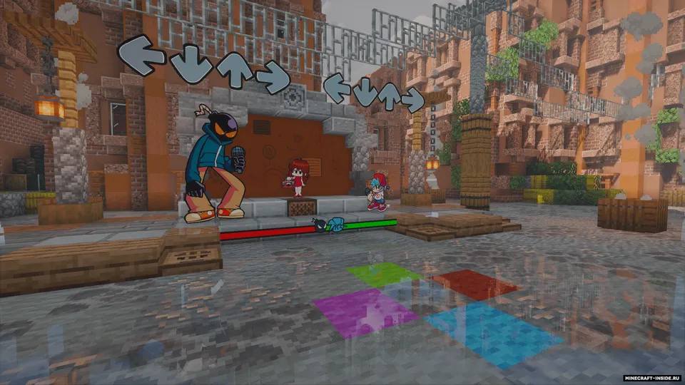 Friday Night Funkin' vs Whitty — Minecraft xarita, rasm 3