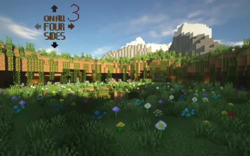 On All Four Sides - 3-qism — Minecraft xarita, rasm 1
