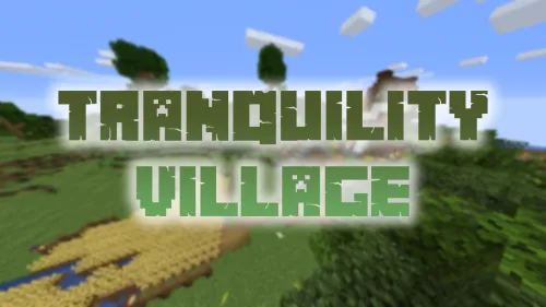 Tranquility Village — Minecraft xarita, rasm 1