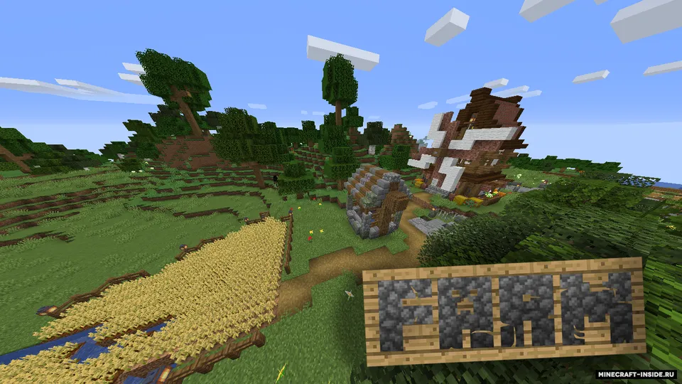 Tranquility Village — Minecraft xarita, rasm 4