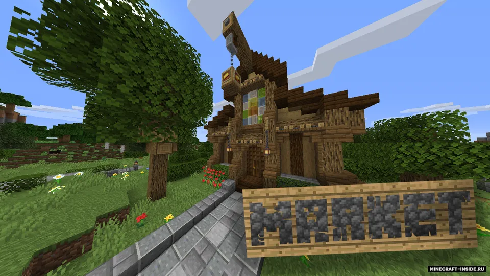 Tranquility Village — Minecraft xarita, rasm 5