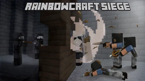 Rainbowcraft: siege — Minecraft xarita, rasm 1