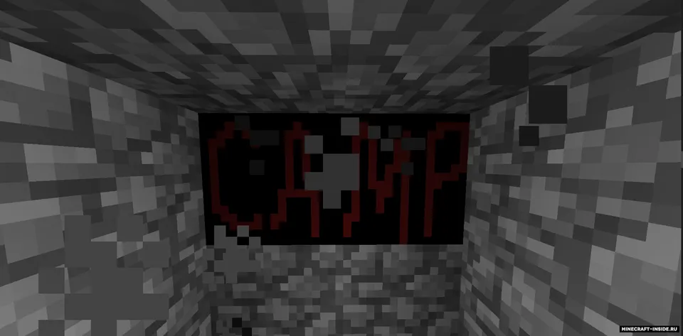 Dahshatli tun lagerda — Minecraft xarita, rasm 2