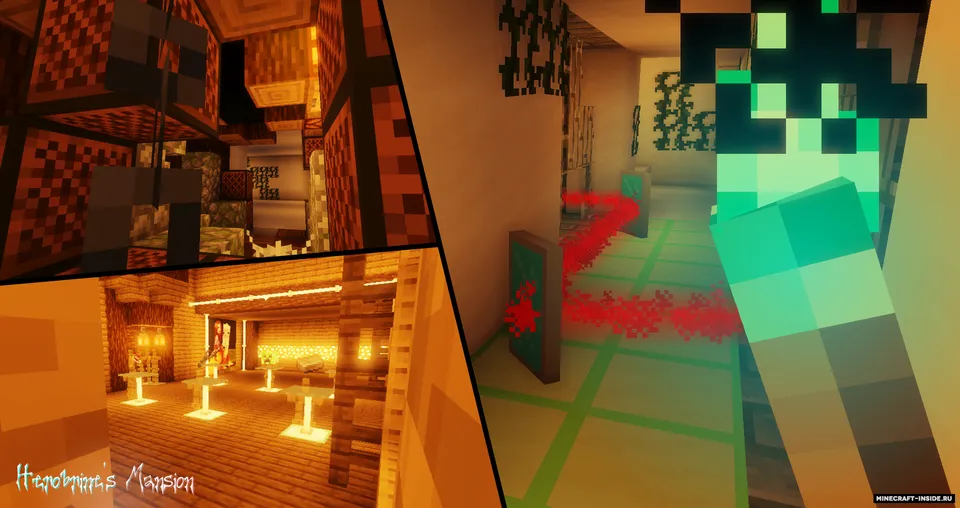 Herobrine's Mansion — Minecraft xarita, rasm 4