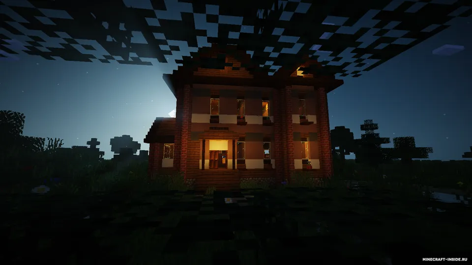 Dala o'rtasidagi uy — Minecraft xarita, rasm 3