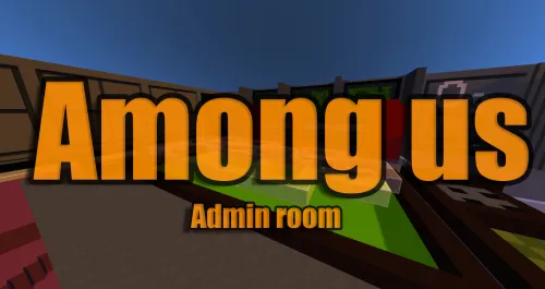 Yashirinish: Among Us admin room — Minecraft xarita, rasm 1