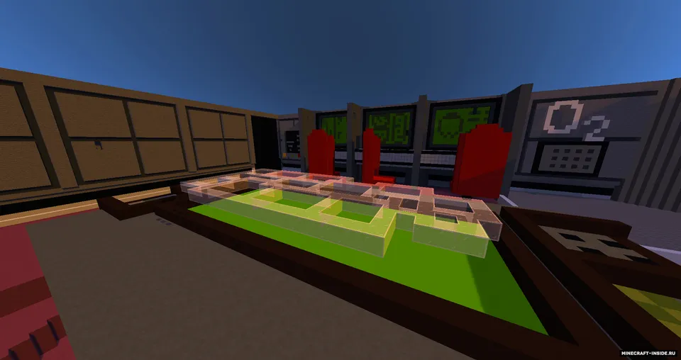 Yashirinish: Among Us admin room — Minecraft xarita, rasm 3