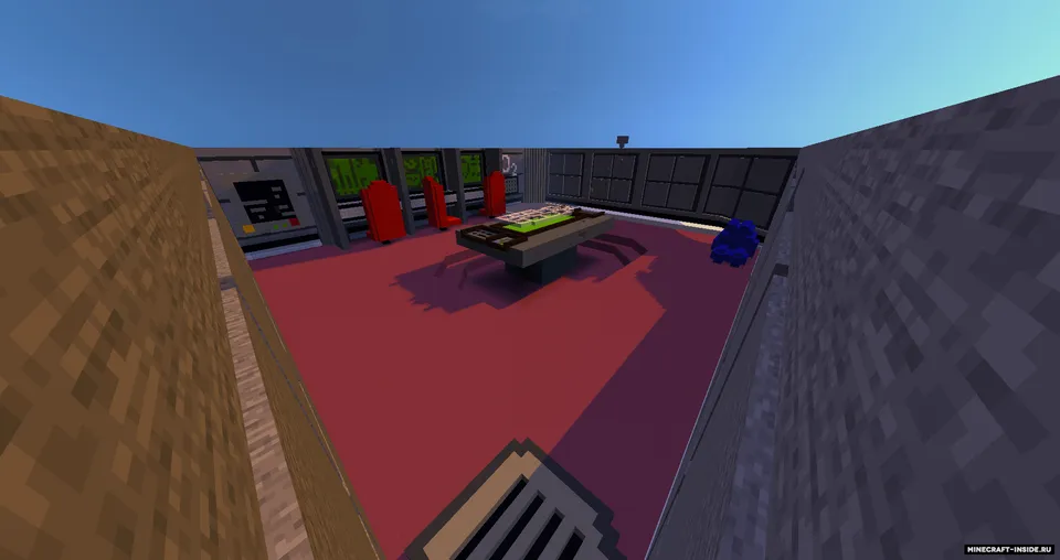 Yashirinish: Among Us admin room — Minecraft xarita, rasm 4