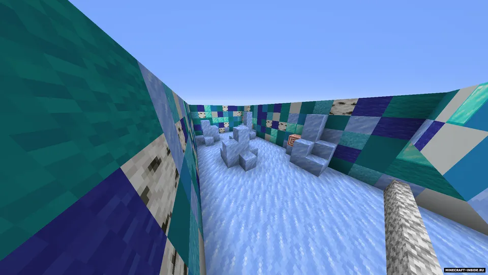 To'rt unsur — Minecraft xarita, rasm 2