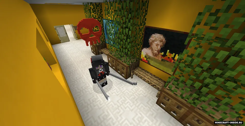Ehtiyot bo'ling, qurollangan qizlar! — Minecraft xarita, rasm 4