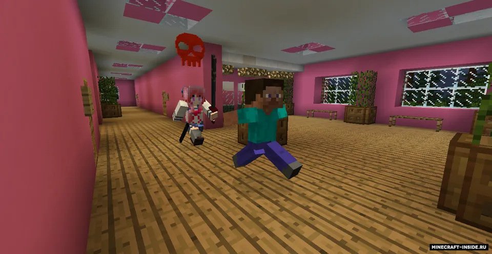 Ehtiyot bo'ling, qurollangan qizlar! — Minecraft xarita, rasm 5