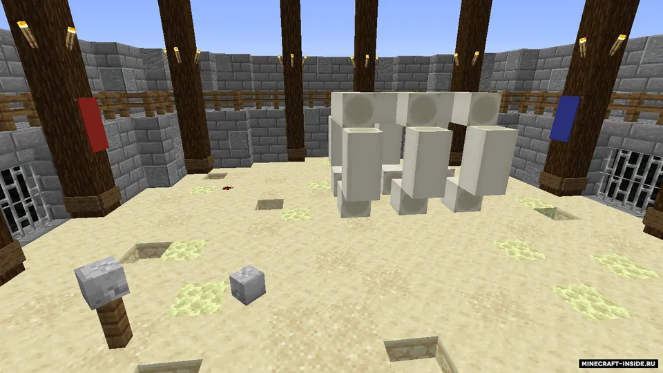 Gladiatorlar arenasi — Minecraft xarita, rasm 2