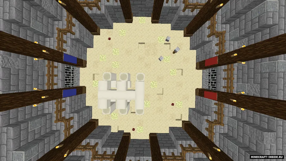 Gladiatorlar arenasi — Minecraft xarita, rasm 3