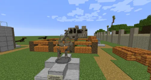Dinozavrlar bog'i — Minecraft xarita, rasm 1