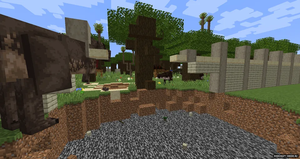 Dinozavrlar bog'i — Minecraft xarita, rasm 3