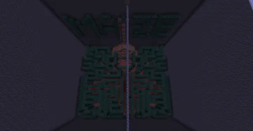 Uch dunyo siri — Minecraft xarita, rasm 1