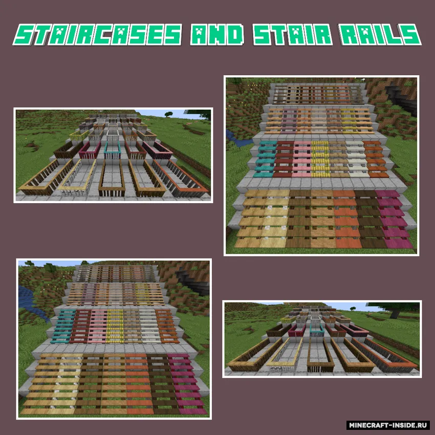 Aesthetic Stairs — Minecraft mod, rasm 2