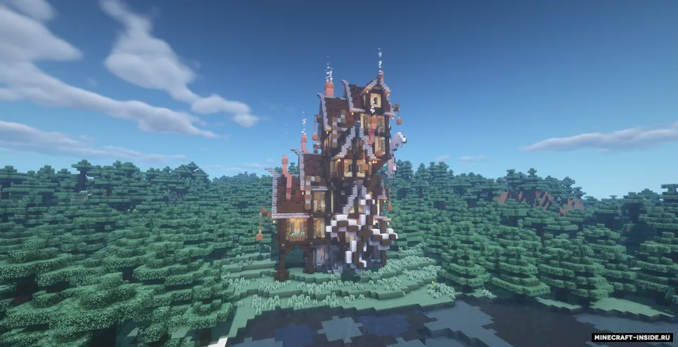 SteamPunk Mansion — Minecraft xarita, rasm 4