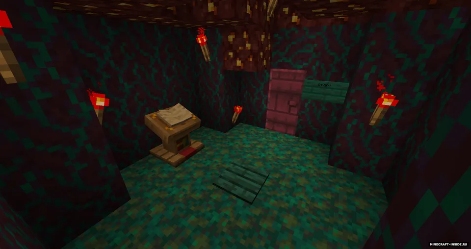 Biomlardan tugmani top — Minecraft xarita, rasm 3
